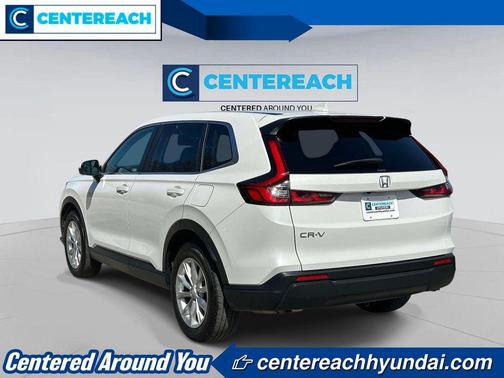 Platinum White 2024 Honda CR-V EX