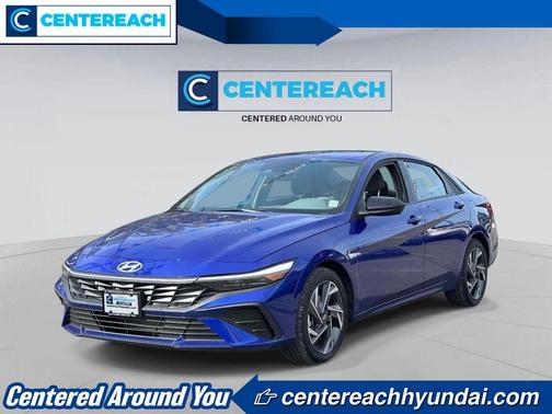 Intense Blue 2025 Hyundai ELANTRA SEL Sport