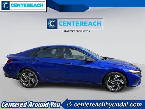Intense Blue 2025 Hyundai ELANTRA SEL Sport