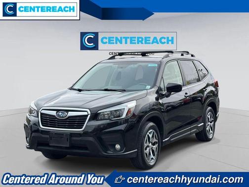 Crystal Black Silica 2021 Subaru Forester Premium