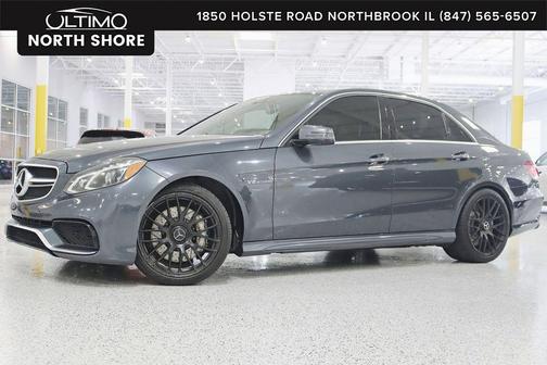 Steel Gray Metallic 2014 Mercedes-Benz E-Class E 63 AMG