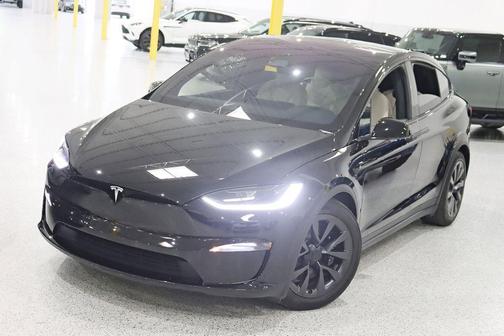 Solid Black 2025 Tesla Model X Base
