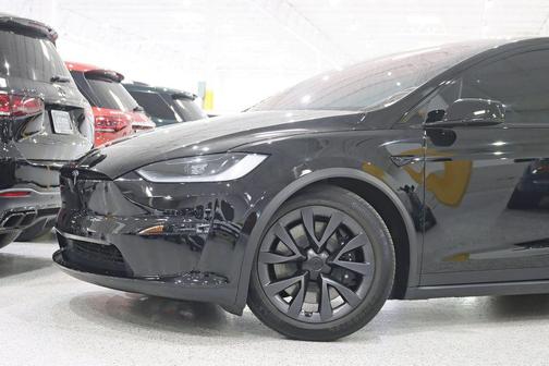 Solid Black 2025 Tesla Model X Base