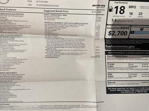 2021 Mercedes-Benz AMG E 63 E 63 S AMG