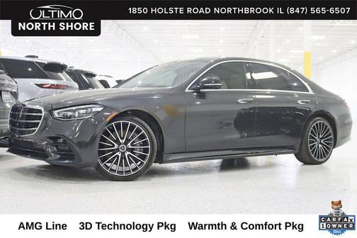 Graphite Gray Metallic 2022 Mercedes-Benz S-Class S 580 4MATIC