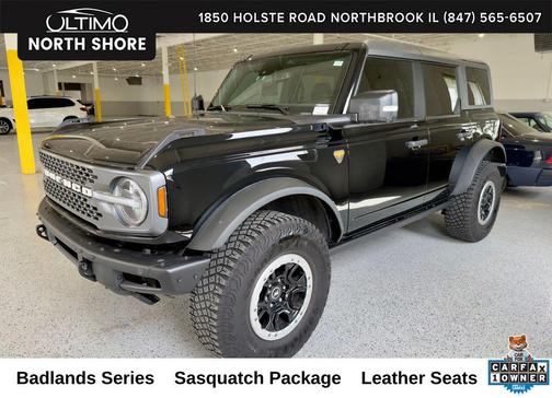 Shadow Black 2022 Ford Bronco Badlands