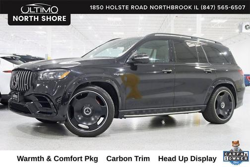 Obsidian Black Metallic 2021 Mercedes-Benz AMG GLS 63 Base