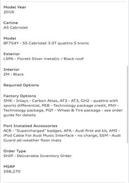 2016 Audi S5 3.0T Premium Plus