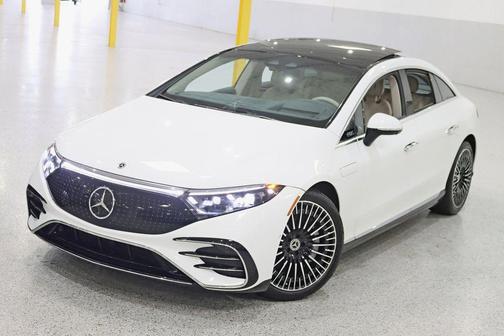 Polar White 2023 Mercedes-Benz EQS 580 4MATIC