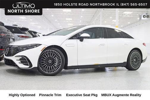 Polar White 2023 Mercedes-Benz EQS 580 4MATIC