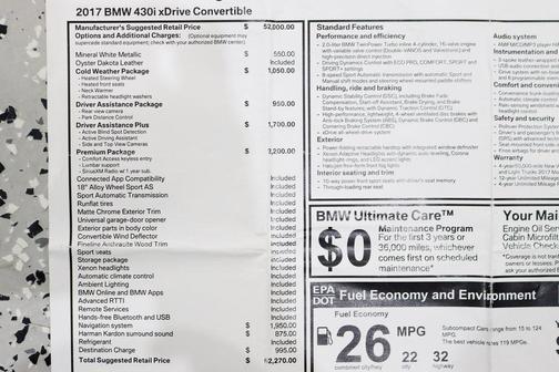 2017 BMW 430 i xDrive