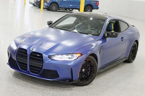 Frozen Portimao Blue Metallic 2021 BMW M4 Base