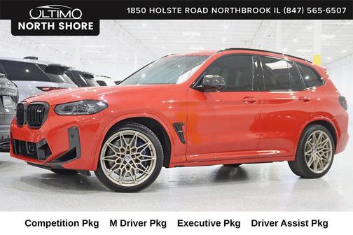 Toronto Red Metallic 2023 BMW X3 M AWD