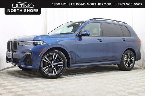 Phytonic Blue Metallic 2022 BMW X7 M50i