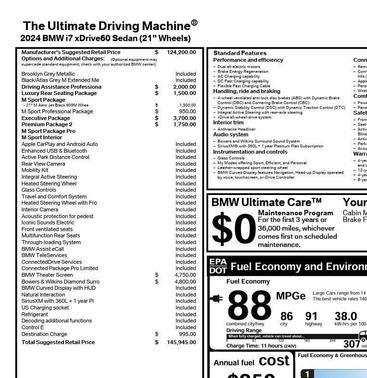 2024 BMW i7 xDrive60