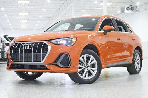 Pulse Orange 2021 Audi Q3 Premium