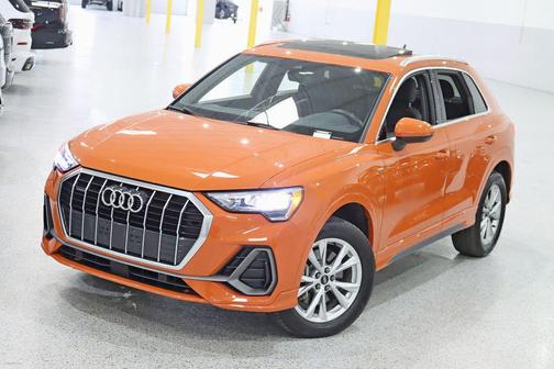 Pulse Orange 2021 Audi Q3 Premium