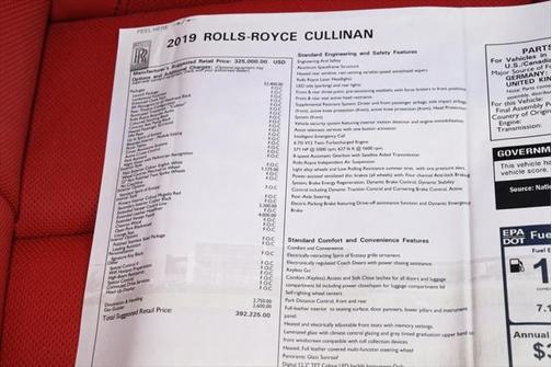 2019 Rolls-Royce Cullinan Base