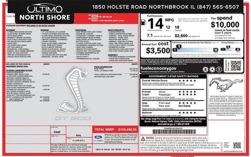 2020 Ford Shelby GT500 Base