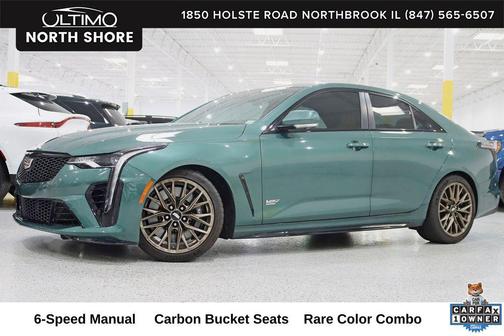 Typhoon Metallic 2026 Cadillac CT4-V V-Series