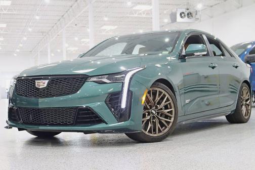 Typhoon Metallic 2026 Cadillac CT4-V V-Series