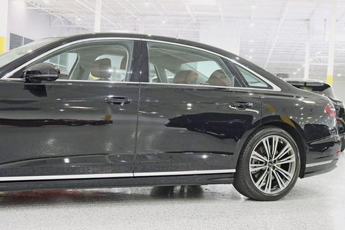 Mythos Black Metallic 2024 Audi A8 L 55