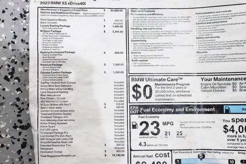 2023 BMW X5 xDrive40i