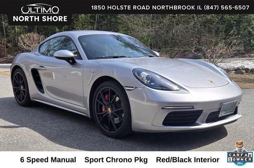GT Silver Metallic 2019 Porsche 718 Cayman S