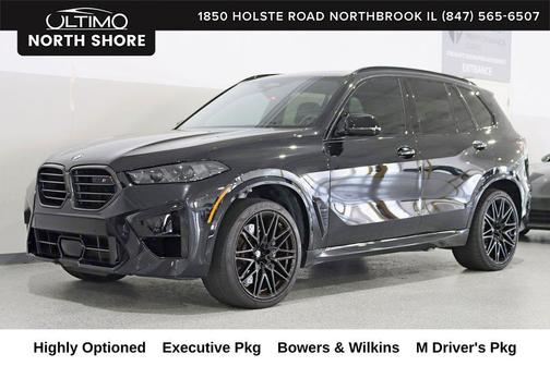 Black Sapphire Metallic 2024 BMW X5 M Base
