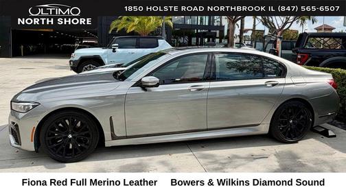 Donington Gray Metallic 2022 BMW 750 i xDrive