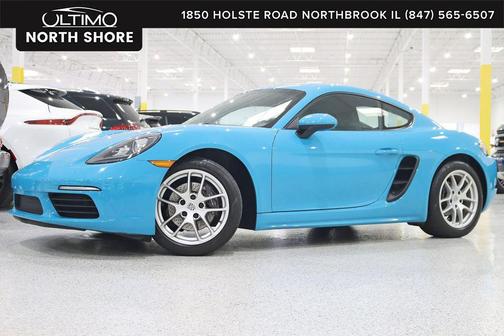 Miami Blue 2018 Porsche 718 Cayman Base