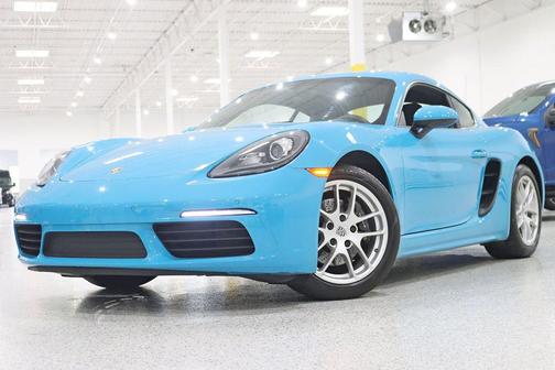 Miami Blue 2018 Porsche 718 Cayman Base