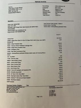 2025 Land Rover Range Rover Sport SE