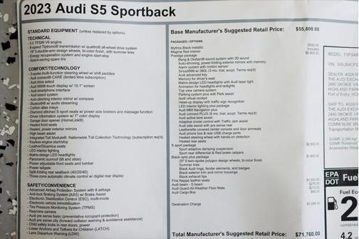 2023 Audi S5 Prestige