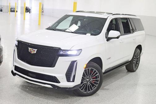Crystal White Tricoat 2024 Cadillac Escalade V-Series