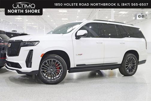 Crystal White Tricoat 2024 Cadillac Escalade V-Series