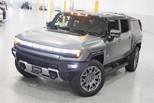 Moonshot Green Matte 2024 GMC HUMMER EV SUV 3X