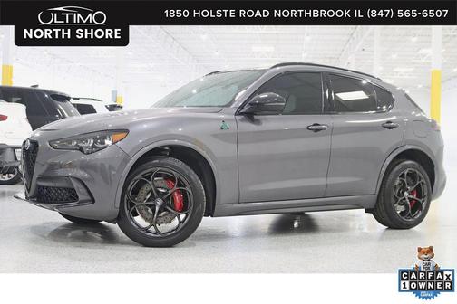 Vesuvio Gray Metallic 2024 Alfa Romeo Stelvio Quadrifoglio