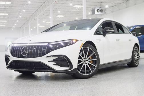 MANUFAKTUR Diamond White Metallic 2023 Mercedes-Benz AMG EQS Base