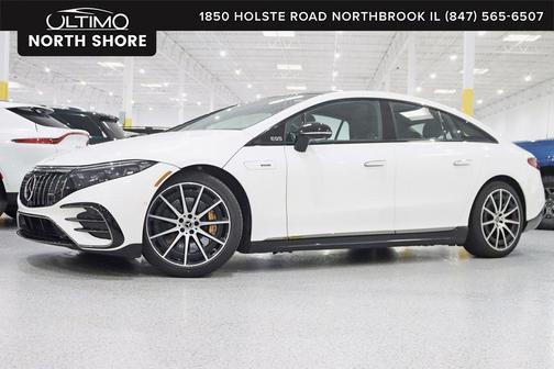 MANUFAKTUR Diamond White Metallic 2023 Mercedes-Benz AMG EQS Base