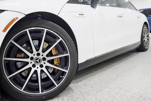 MANUFAKTUR Diamond White Metallic 2023 Mercedes-Benz AMG EQS Base
