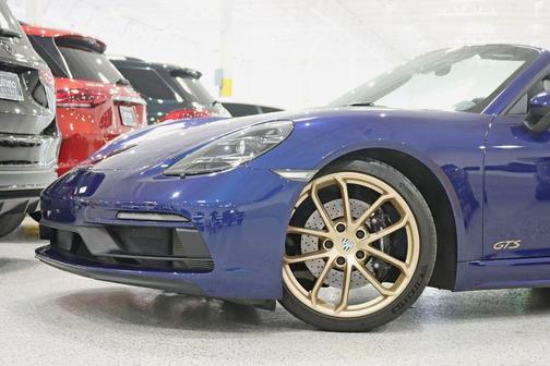 Gentian Blue Metallic 2021 Porsche 718 Boxster GTS