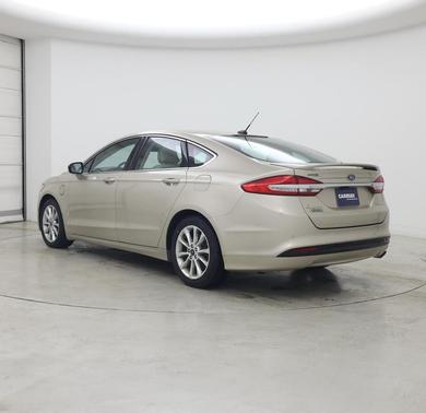 White Gold Metallic 2017 Ford Fusion Energi Titanium