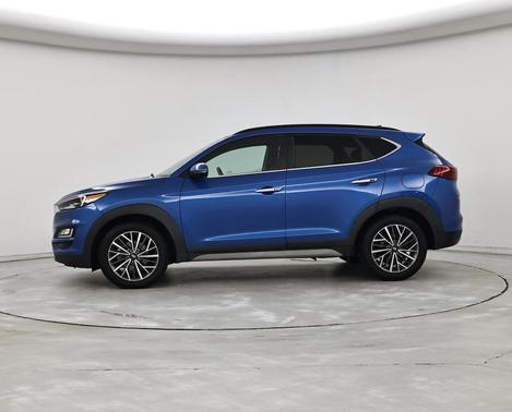 Aqua Blue 2021 Hyundai TUCSON Ultimate