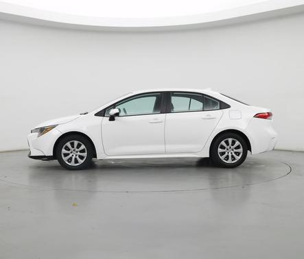 White 2022 Toyota Corolla LE