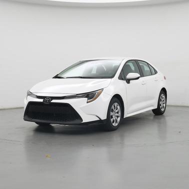 White 2022 Toyota Corolla LE