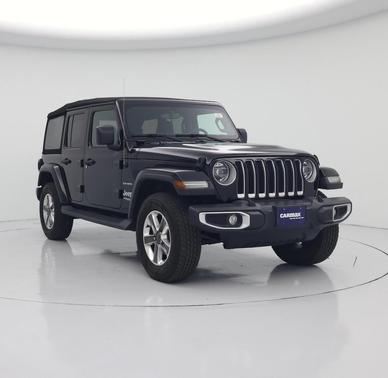 Black Clearcoat 2022 Jeep Wrangler Unlimited Sahara