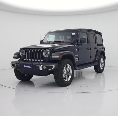 Black Clearcoat 2022 Jeep Wrangler Unlimited Sahara