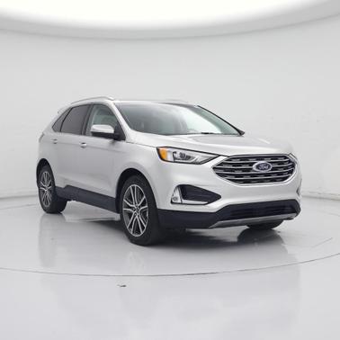 Gray 2019 Ford Edge Titanium