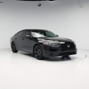Crystal Black Pearl 2023 Honda Accord Hybrid Sport-L